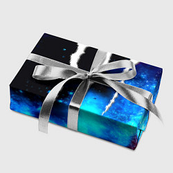 Бумага для упаковки Monster energy космос, цвет: 3D-принт — фото 2