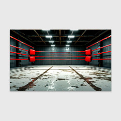 Бумага для упаковки Красный ринг, цвет: 3D-принт