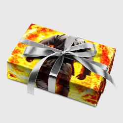 Бумага для упаковки Джиу-джитсу в огне, цвет: 3D-принт — фото 2