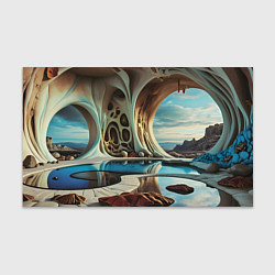 Бумага для упаковки Современная пещера, цвет: 3D-принт