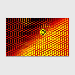 Бумага для упаковки Borussia металлические соты, цвет: 3D-принт