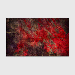 Бумага для упаковки Абстракция - red rusty wall, цвет: 3D-принт