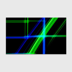 Бумага для упаковки Color blue black green, цвет: 3D-принт