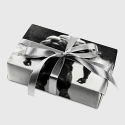 Бумага для упаковки Бодибилдер и черный дым, цвет: 3D-принт — фото 2