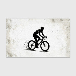 Бумага для упаковки Триатлонист на белом, цвет: 3D-принт