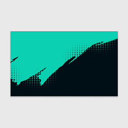 Бумага для упаковки Color black light blue, цвет: 3D-принт