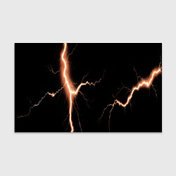 Бумага для упаковки Lightning orange