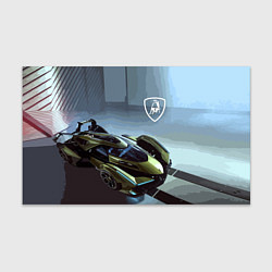 Бумага для упаковки Lamborghini - motorsport extreme, цвет: 3D-принт