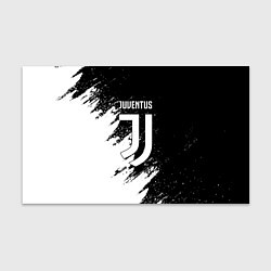 Бумага для упаковки Juventus черно белые краски, цвет: 3D-принт
