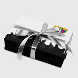 Бумага для упаковки Barcelona черный огонь, цвет: 3D-принт — фото 2