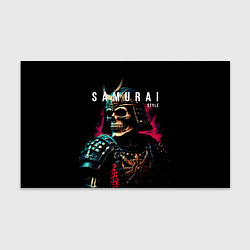 Бумага для упаковки Самурай с маской черепа, цвет: 3D-принт