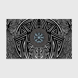 Бумага для упаковки Этнический узор с компасом жизни, цвет: 3D-принт