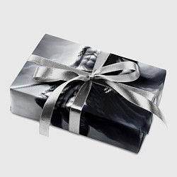 Бумага для упаковки Спартанский воин среди львов, цвет: 3D-принт — фото 2