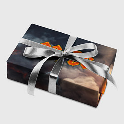 Бумага для упаковки ACDC логотип группы с молнией, цвет: 3D-принт — фото 2