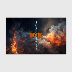 Бумага для упаковки ACDC логотип группы с молнией