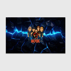 Бумага для упаковки ACDC мультяшный стиль группы, цвет: 3D-принт