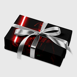 Бумага для упаковки Вейдер в темноте с мечом, цвет: 3D-принт — фото 2