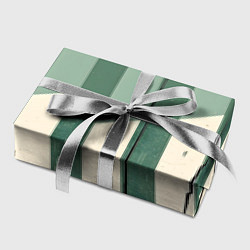 Бумага для упаковки Зеленые полосы, цвет: 3D-принт — фото 2