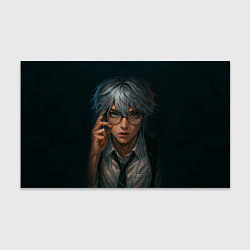 Бумага для упаковки Стильный мужчина в очках, цвет: 3D-принт