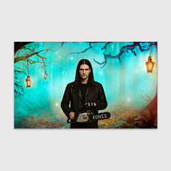 Бумага для упаковки Bones держит бензопилу, цвет: 3D-принт