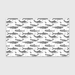 Бумага для упаковки Корюшка паттерн, цвет: 3D-принт