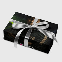 Бумага для упаковки Игра в кальмара - игрок 218 скрещивает руки, цвет: 3D-принт — фото 2