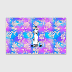 Бумага для упаковки Lana Del Rey нарисованная черными линиями, цвет: 3D-принт