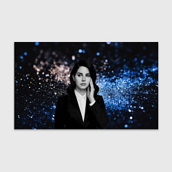 Бумага для упаковки Lana Del Rey в костюме, цвет: 3D-принт