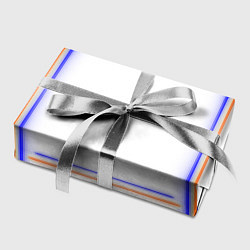 Бумага для упаковки Neon white orange light blue, цвет: 3D-принт — фото 2