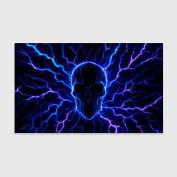 Бумага для упаковки Электрический череп, цвет: 3D-принт