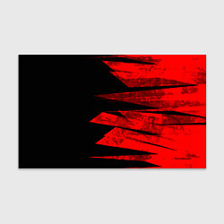 Бумага для упаковки Color red black strip, цвет: 3D-принт