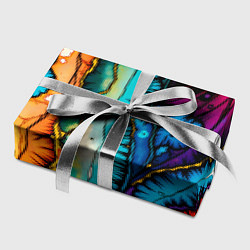Бумага для упаковки Разноцветный узор, цвет: 3D-принт — фото 2