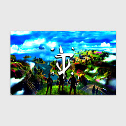 Бумага для упаковки Fortnite x doom logo, цвет: 3D-принт