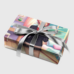 Бумага для упаковки Дандадан Сиратори Айра смущается, цвет: 3D-принт — фото 2