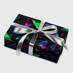Бумага для упаковки Геометрия глитч, цвет: 3D-принт — фото 2