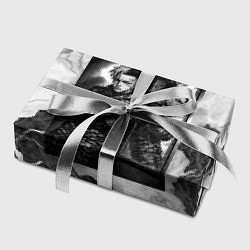 Бумага для упаковки XXXTentacion облокотился об зеркало, цвет: 3D-принт — фото 2