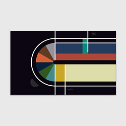 Бумага для упаковки Витраж арт деко, цвет: 3D-принт