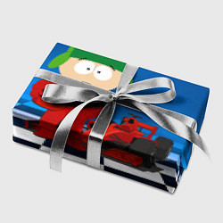 Бумага для упаковки Кайл гонщик на формуле, цвет: 3D-принт — фото 2