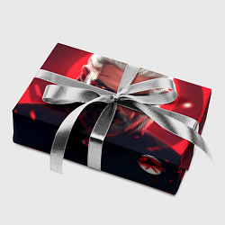 Бумага для упаковки Ведьмак красные искры, цвет: 3D-принт — фото 2