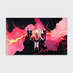 Бумага для упаковки BTS k-pop music, цвет: 3D-принт