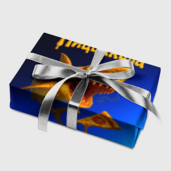 Бумага для упаковки Пиццакула - акула из пиццы, цвет: 3D-принт — фото 2