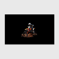 Бумага для упаковки Motocross racer, цвет: 3D-принт