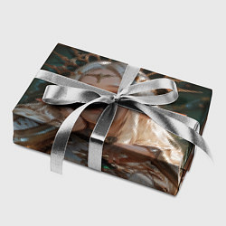 Бумага для упаковки Беловолосая королева эльфов на троне, цвет: 3D-принт — фото 2