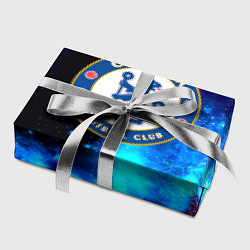 Бумага для упаковки Челси неоновый космос, цвет: 3D-принт — фото 2