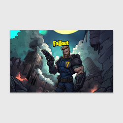 Бумага для упаковки Fallout седьмой, цвет: 3D-принт