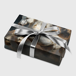 Бумага для упаковки Белая лошадь из бури, цвет: 3D-принт — фото 2