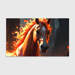 Бумага для упаковки Загадочная огненная лошадь, цвет: 3D-принт