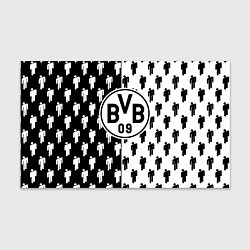 Бумага для упаковки Borussia черно белые люди, цвет: 3D-принт