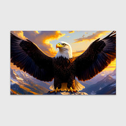 Бумага для упаковки Белоголовый орлан владыка небес, цвет: 3D-принт