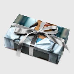 Бумага для упаковки Медицинская сестра с улыбкой, цвет: 3D-принт — фото 2